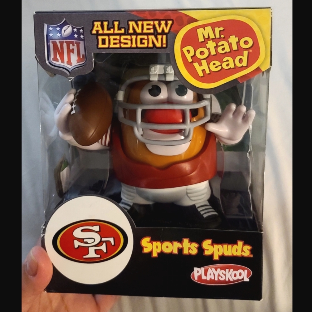 New in Box NFL San Francisco 49ers Mr. Potato Head (never opened)